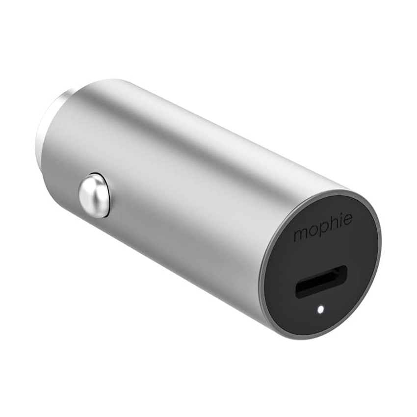 MOPHIE USB-C Autoladegerät 18W Silber 