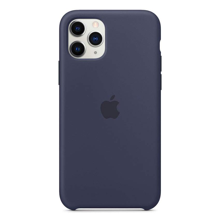 Official-Apple-Case-iPhone-11-Pro-Silicone-midnight blue-MWYH2ZM:A-1- Fonez-Keywords : MacBook - Fonez.ie - laptop- Tablet - Sim free - Unlock - Phones - iphone - android - macbook pro - apple macbook- fonez -samsung - samsung book-sale - best price - deal