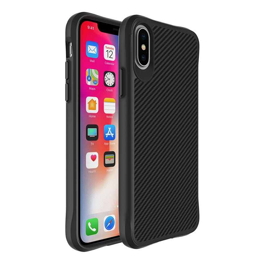 Combat X Mode Carbon Fibre Case iPhone X Black