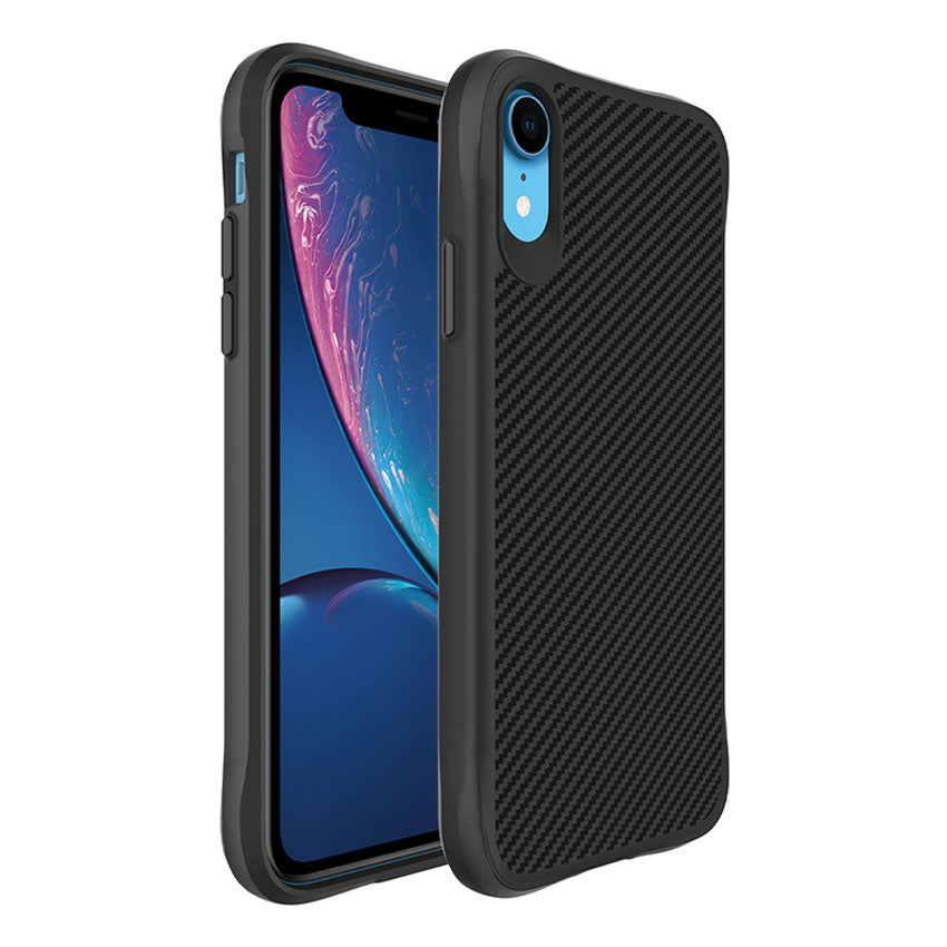 Combat X Mode Carbon Fibre Case iPhone XR black